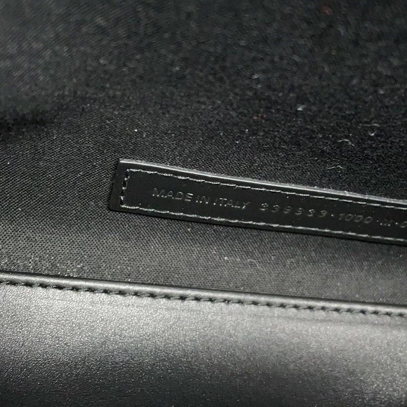 バレンシアガ トートバッグ ネイビーカバス S ポーチ付 オールレザー 339933 BALENCIAGA 黒 オールレザー