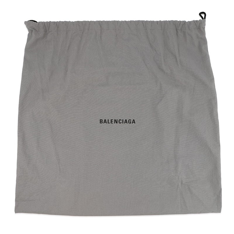 バレンシアガ トートバッグ ネイビーカバス S ポーチ付 オールレザー 339933 BALENCIAGA 黒 オールレザー
