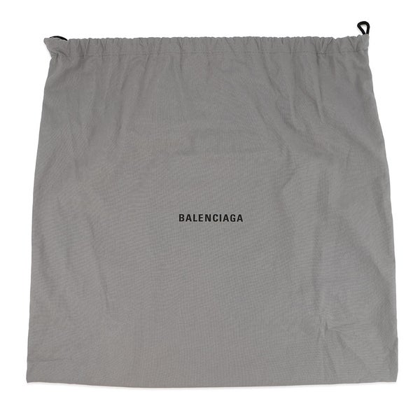 バレンシアガ トートバッグ ネイビーカバス S ポーチ付 オールレザー 339933 BALENCIAGA 黒 オールレザー