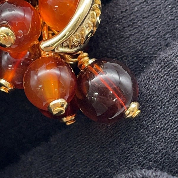 シャネル ピアス メディエダール ブドウ モチーフ ココマーク ラインストーン I 25 A ABF870 CHANEL アクセサリー