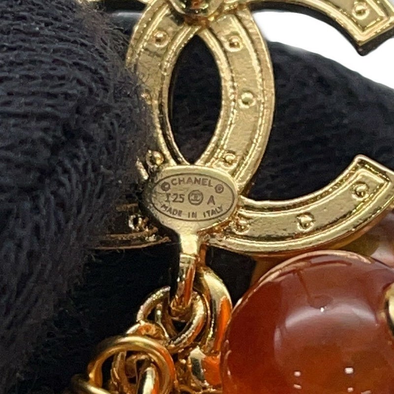 シャネル ピアス メディエダール ブドウ モチーフ ココマーク ラインストーン I 25 A ABF870 CHANEL アクセサリー