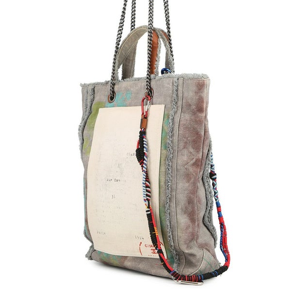 シャネル チェーントートバッグ グラフィティ ブリコラージュ ココマーク A92317 CHANEL