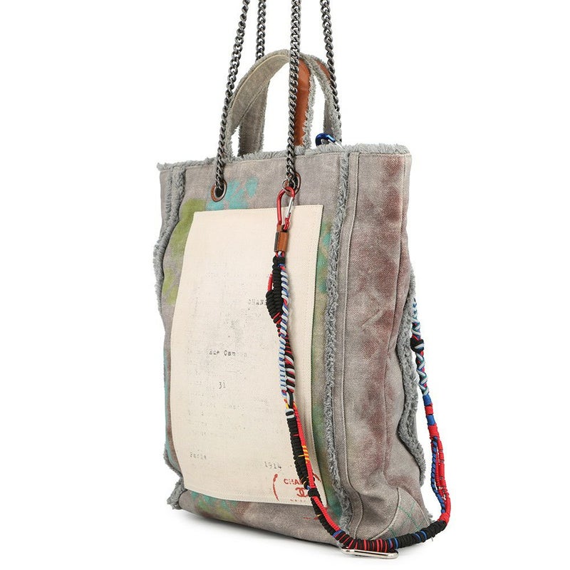シャネル チェーントートバッグ グラフィティ ブリコラージュ ココマーク A92317 CHANEL