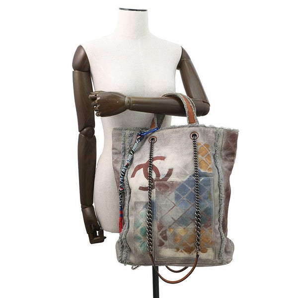 シャネル チェーントートバッグ グラフィティ ブリコラージュ ココマーク A92317 CHANEL