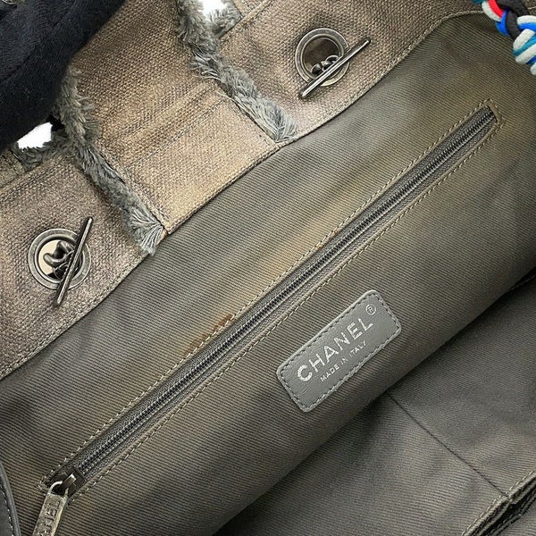 シャネル チェーントートバッグ グラフィティ ブリコラージュ ココマーク A92317 CHANEL