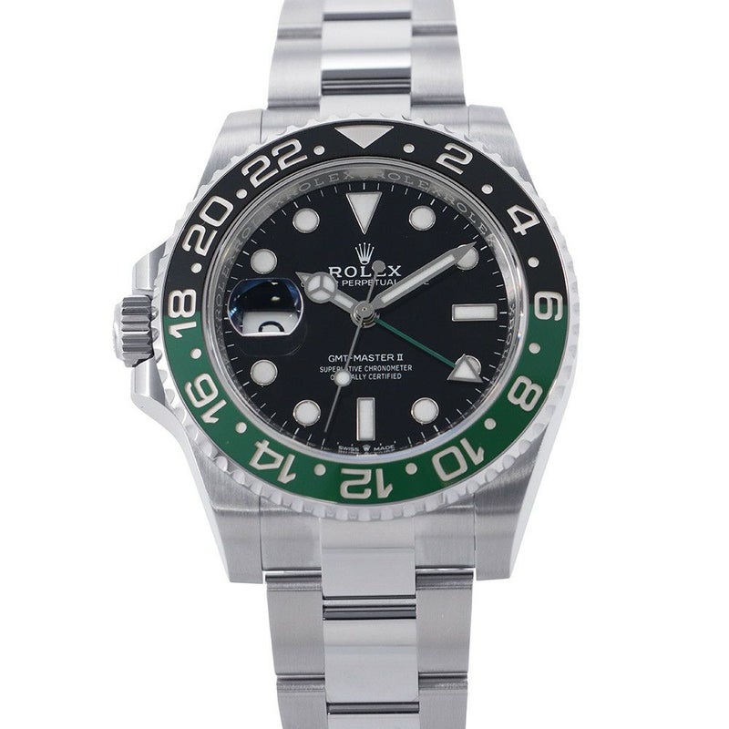 ロレックス GMTマスター2 126720VTNR ランダムシリアル ルーレット ROLEX 腕時計 黒文字盤