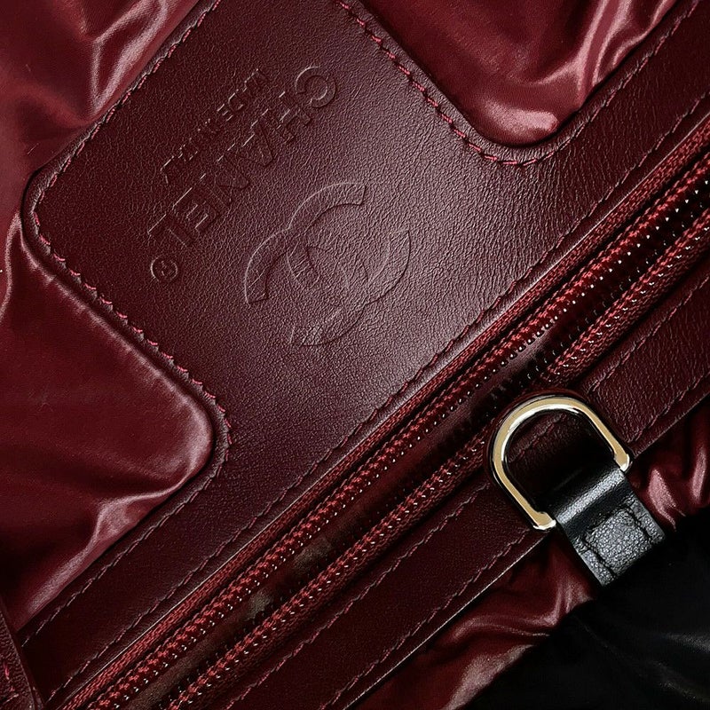 シャネル トートバッグ マトラッセ ココマーク コココクーン スモール ナイロン A48610 CHANEL 黒