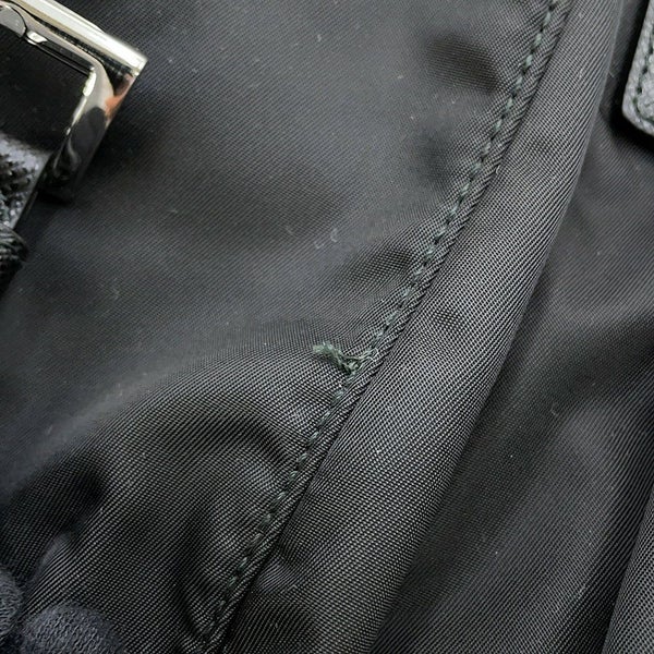 プラダ リュック ポーチ付 ミディアム Re-Nylon バックパック ナイロン 1BZ811 PRADA バッグ リュックサック 黒