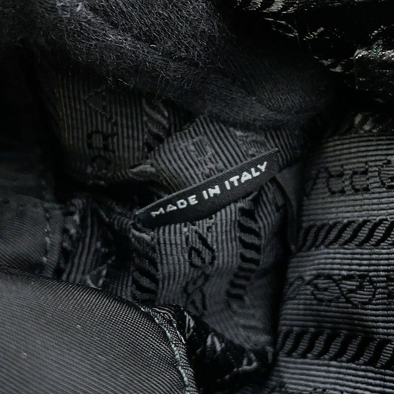 プラダ リュック ポーチ付 ミディアム Re-Nylon バックパック ナイロン 1BZ811 PRADA バッグ リュックサック 黒