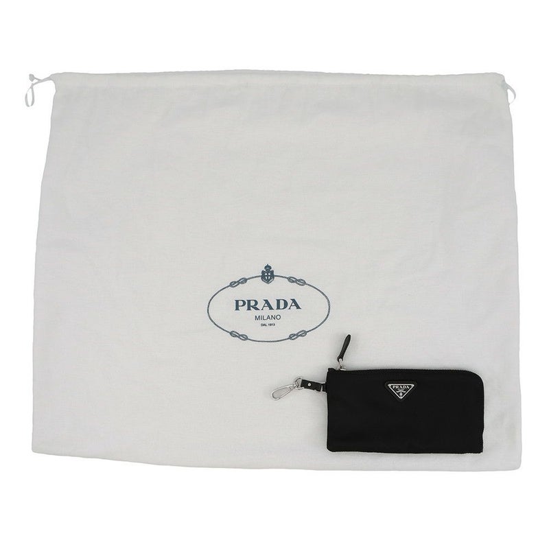 プラダ リュック ポーチ付 ミディアム Re-Nylon バックパック ナイロン 1BZ811 PRADA バッグ リュックサック 黒