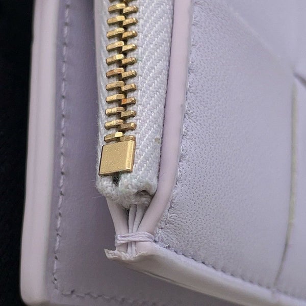 ボッテガヴェネタ 二つ折り財布 イントレチャート スモール カセット BOTTEGA VENETA 財布