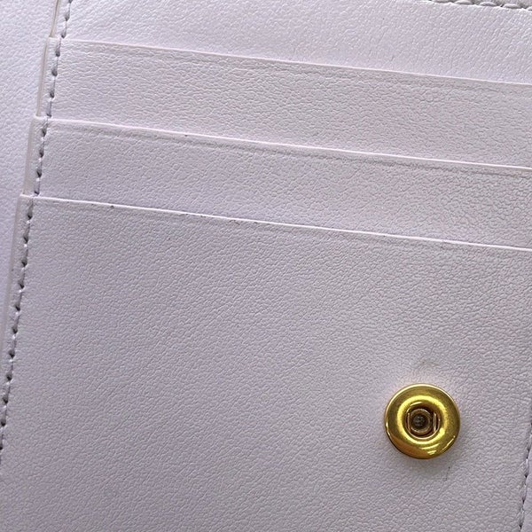 ボッテガヴェネタ 二つ折り財布 イントレチャート スモール カセット BOTTEGA VENETA 財布