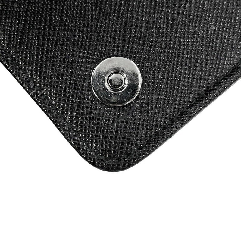 プラダ チェーンショルダーバッグ ミニバッグ サフィアーノレザー 1BP018 PRADA 黒