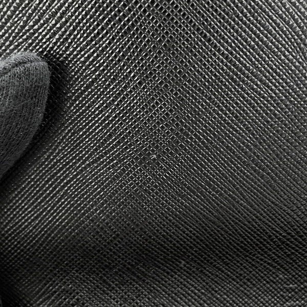 プラダ チェーンショルダーバッグ ミニバッグ サフィアーノレザー 1BP018 PRADA 黒