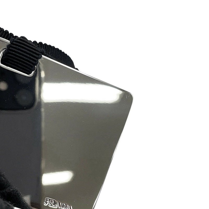 プラダ チェーンショルダーバッグ ミニバッグ サフィアーノレザー 1BP018 PRADA 黒