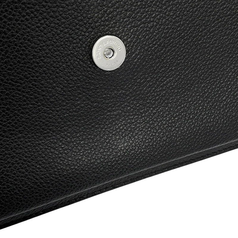 サンローランパリ チェーンショルダーバッグ サンセット ミディアム 442906 SAINT LAURENT PARIS YSL 黒 2way