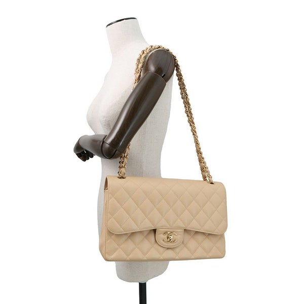 シャネル チェーンショルダーバッグ マトラッセ30 ココマーク キャビアスキン A58600 CHANEL