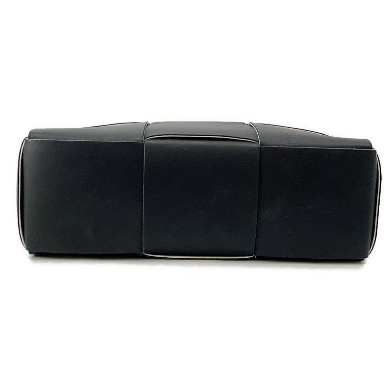 ボッテガヴェネタ トートバッグ マキシイントレチャート アルコ ミディアム 609175 BOTTEGA VENETA 黒 白