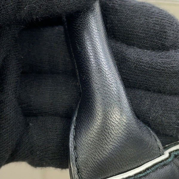 ボッテガヴェネタ トートバッグ マキシイントレチャート アルコ ミディアム 609175 BOTTEGA VENETA 黒 白