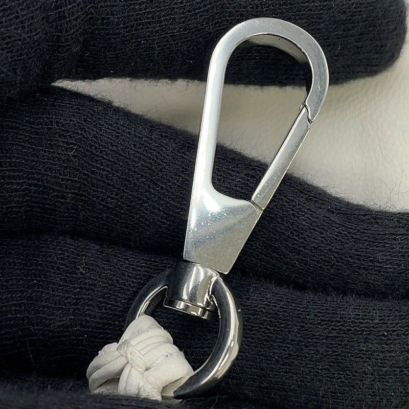 ボッテガヴェネタ トートバッグ マキシイントレチャート アルコ ミディアム 609175 BOTTEGA VENETA 黒 白