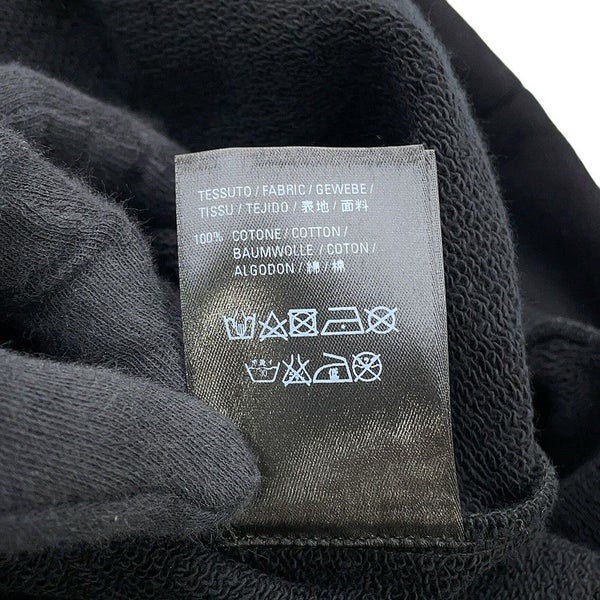 バレンシアガ パーカー バックロゴプリント コットン メンズサイズS 518215 BALENCIAGA トップス 黒