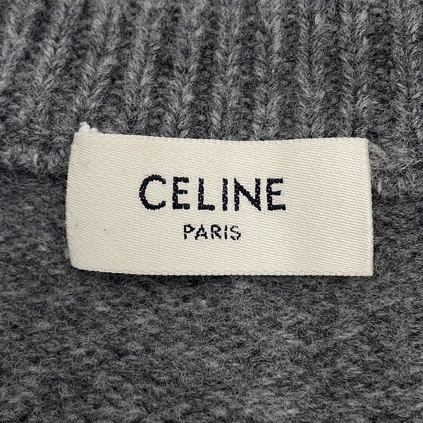 セリーヌ ニット トリオンフ クルーネック セーター ウール メンズサイズXL 2AC85048T CELINE トップス