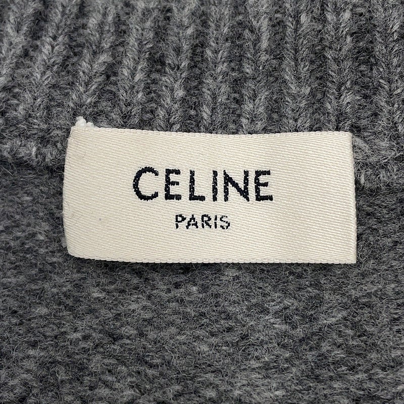 セリーヌ ニット トリオンフ クルーネック セーター ウール メンズサイズXL 2AC85048T CELINE トップス