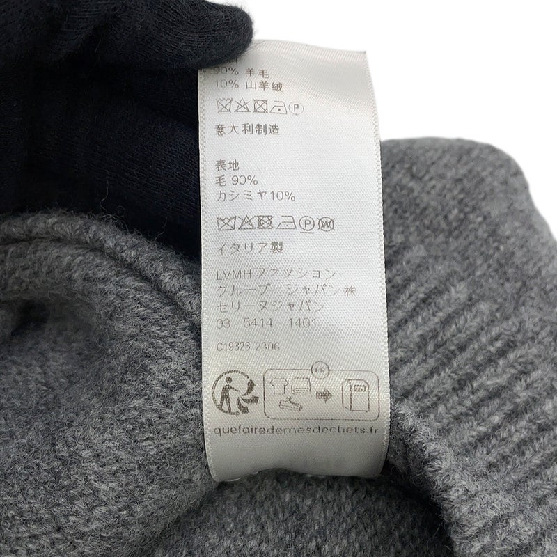 セリーヌ ニット トリオンフ クルーネック セーター ウール メンズサイズXL 2AC85048T CELINE トップス