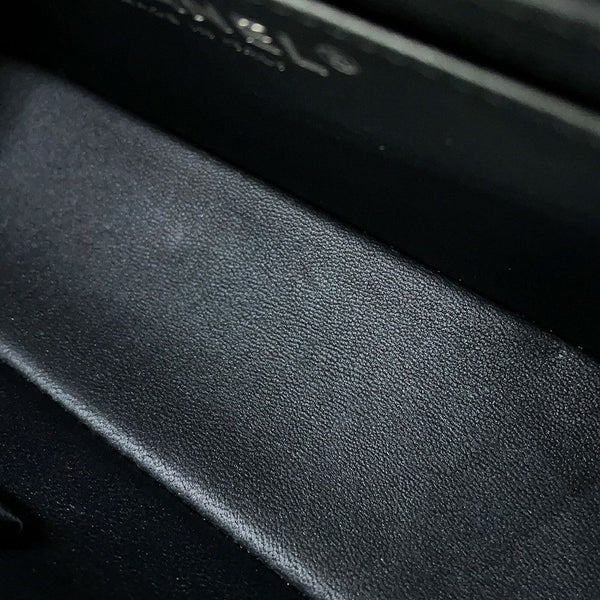 シャネル チェーンショルダーバッグ ココマーク ミニ フラップ ラムスキン A69900 CHANEL 黒