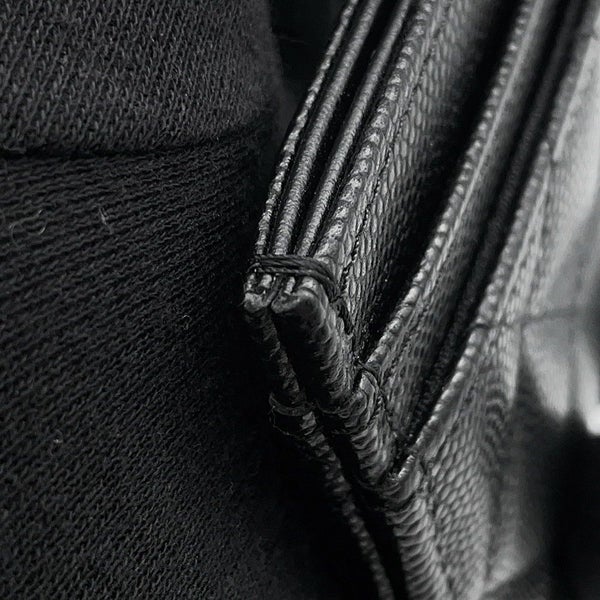 シャネル カードケース ココマーク ハーフ ラインストーン キャビアスキン AP4179 CHANEL カード 黒