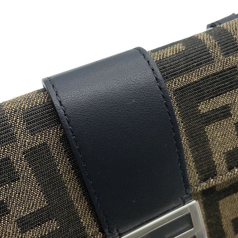 フェンディ ショルダーバッグ  バゲットスリム ズッカ柄 キャンバス 7M0295 FENDI