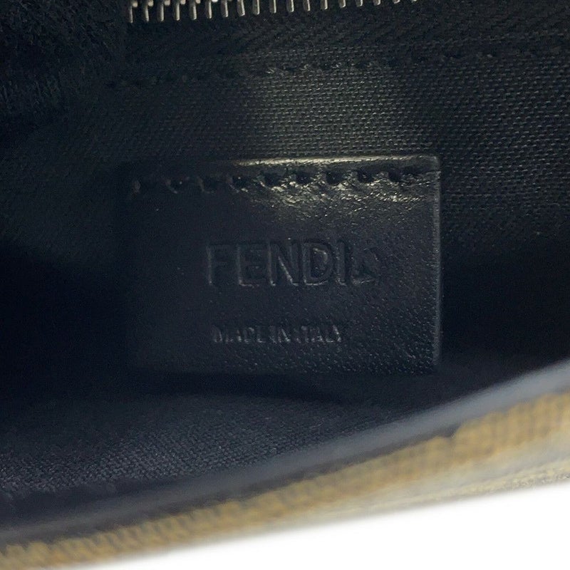フェンディ ショルダーバッグ  バゲットスリム ズッカ柄 キャンバス 7M0295 FENDI