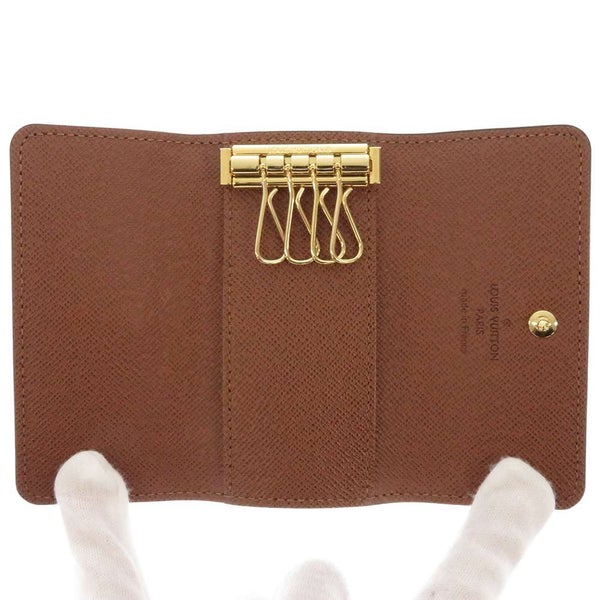 新品 ルイヴィトン キーケース モノグラム ミュルティクレ4 M69517 LOUIS VUITTON ブラウン 新型