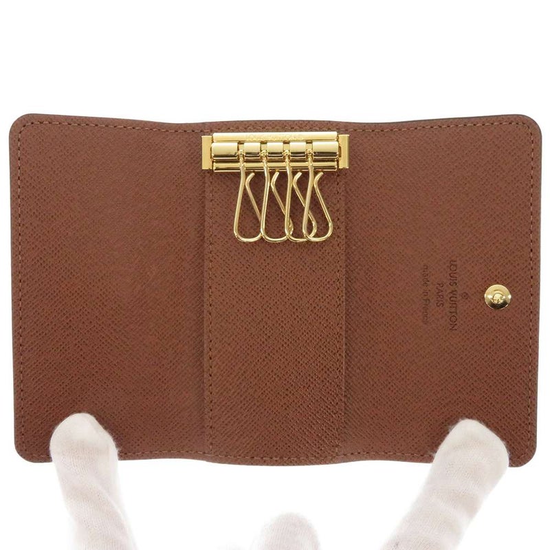 新品 ルイヴィトン キーケース モノグラム ミュルティクレ4 M69517 LOUIS VUITTON ブラウン 新型