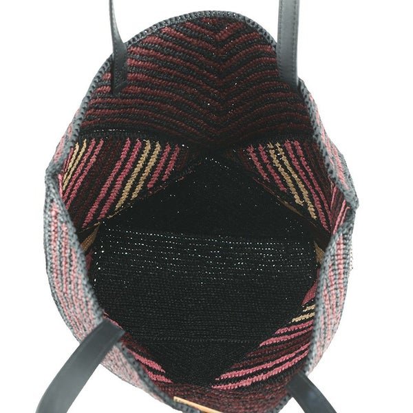 ロエベ トートバッグ パウラズイビザ パズルフォルド ミディアム A779G50X37 LOEWE 黒