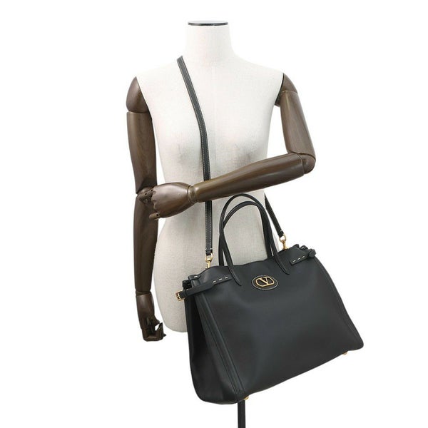 ヴァレンティノ・ガラヴァーニ トートバッグ アンティーブ ミディアム トート カーフレザー 6Y2B0D16RBN 2way 黒