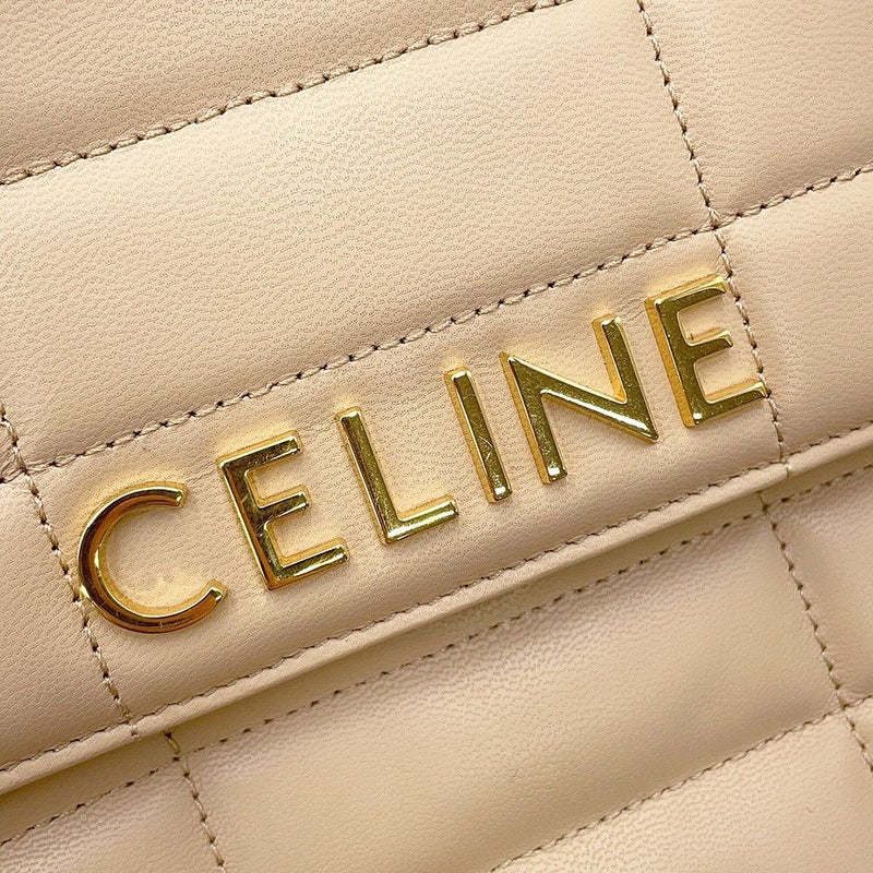 セリーヌ チェーンショルダーバッグ モノクローム 111273EPZ CELINE ワンショルダー