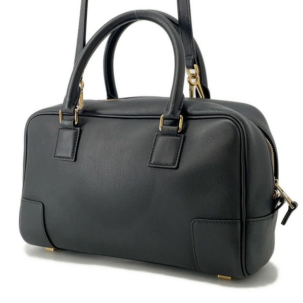 ロエベ ハンドバッグ アマソナ23 ナパカーフレザー A039N07X01 LOEWE 2way 黒