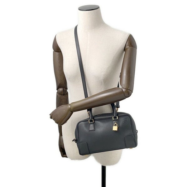 ロエベ ハンドバッグ アマソナ23 ナパカーフレザー A039N07X01 LOEWE 2way 黒