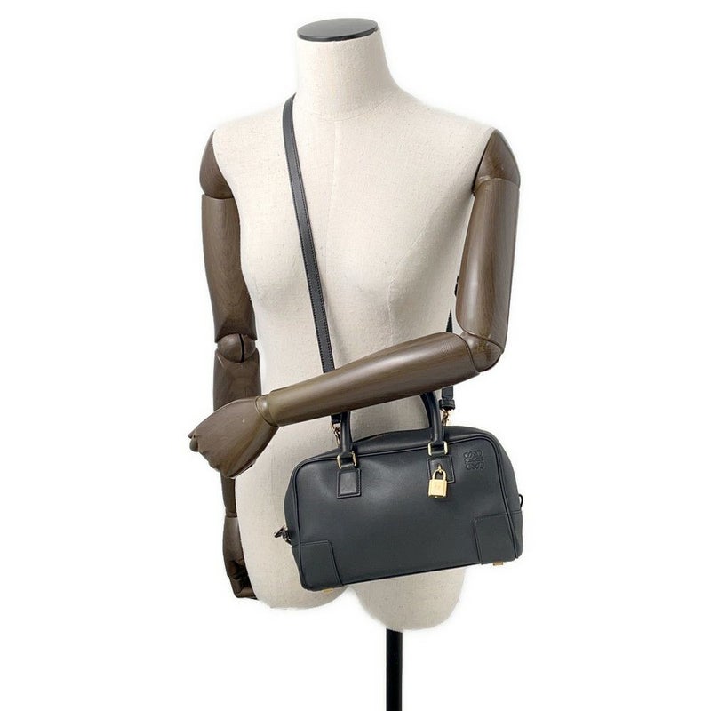 ロエベ ハンドバッグ アマソナ23 ナパカーフレザー A039N07X01 LOEWE 2way 黒