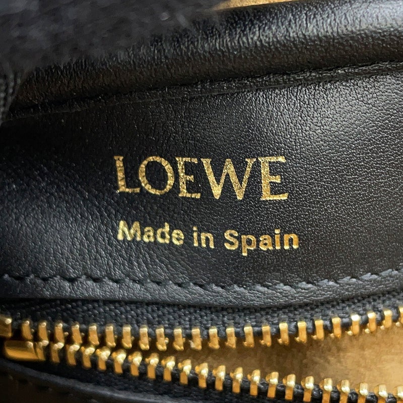ロエベ ハンドバッグ アマソナ23 ナパカーフレザー A039N07X01 LOEWE 2way 黒
