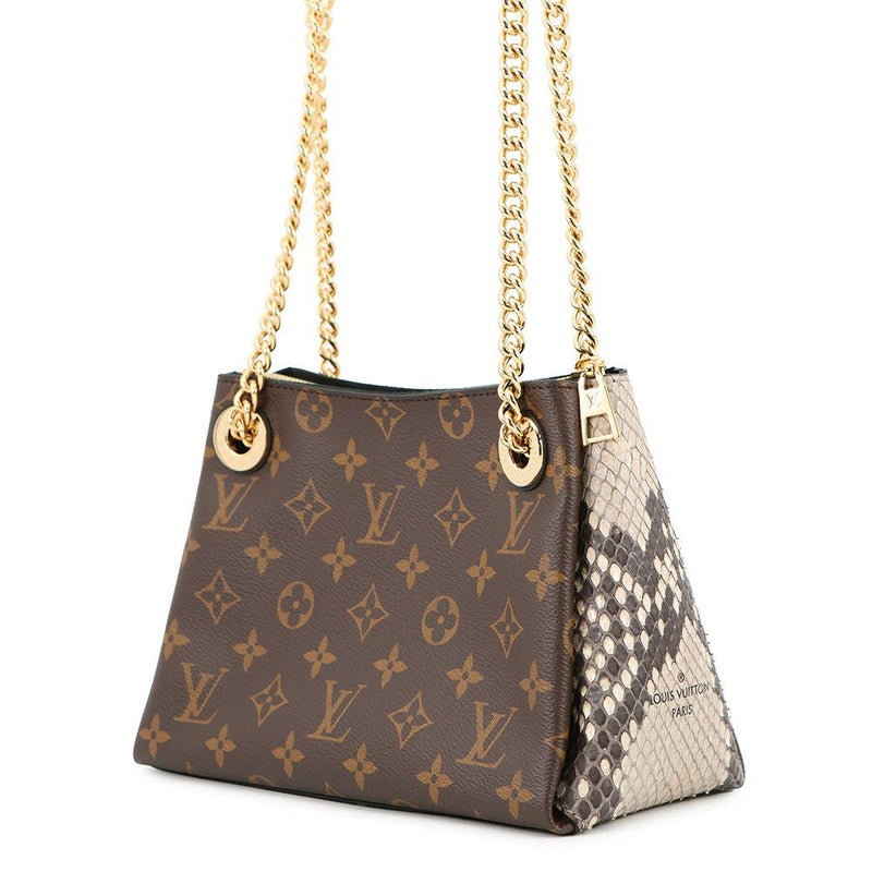 ルイヴィトン チェーンショルダーバッグ モノグラム パイソン スレンヌBB N96952 LOUIS VUITTON