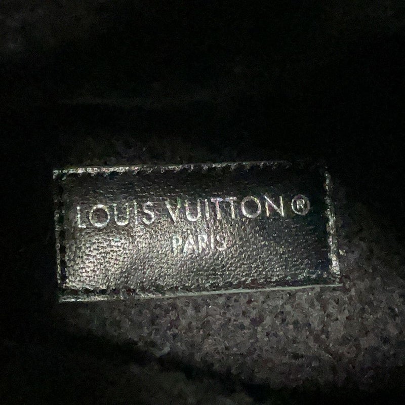ルイヴィトン ブーツ シアリング レザー LV ボブール・ライン アンクルブーツ レディースサイズ38 LOUIS VUITTON 黒 ブラック