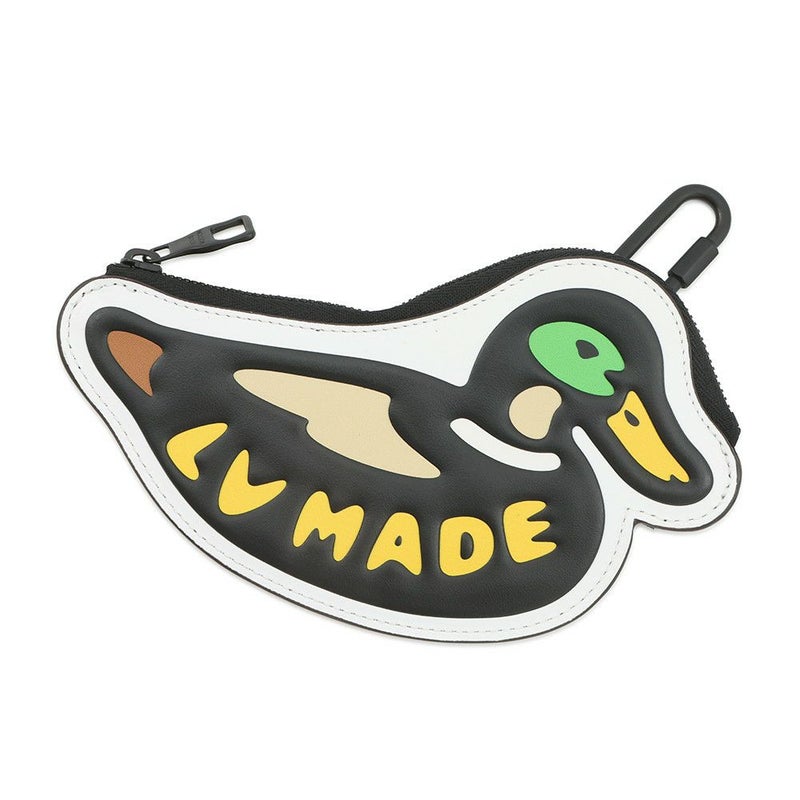 ルイヴィトン コインケース ダミエ・ジャイアント LVメイド ダック コイン・カードフォルダー N60388 NIGOコラボ ブラック 黒