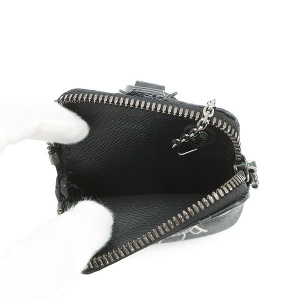 ルイヴィトン ポーチ モノグラム・エクリプス ヴィヴィエンヌ ジップ・キーリング M62895 キーホルダー メンズ ポップアップストア限定 黒