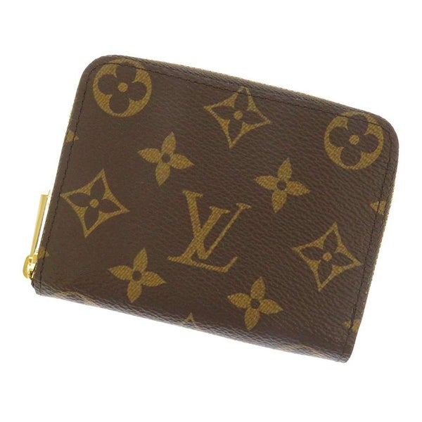 新品 ルイヴィトン コインケース モノグラム ジッピー・コインパース M60067 LOUIS VUITTON ブラウン
