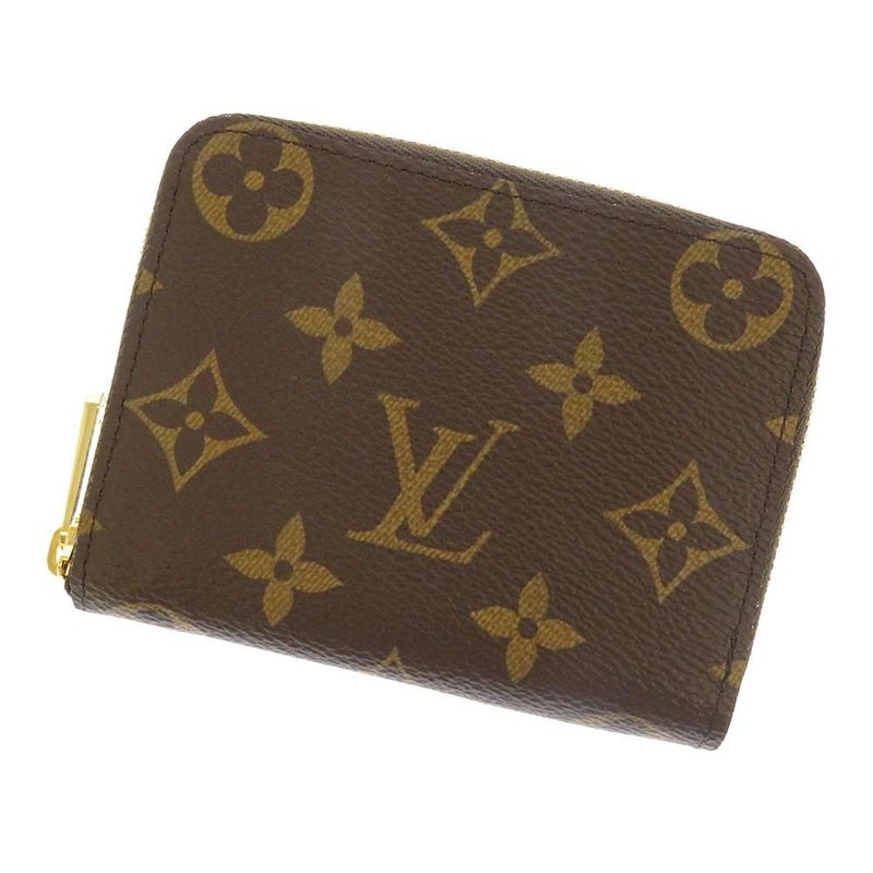 新品 ルイヴィトン コインケース モノグラム ジッピー・コインパース M60067 LOUIS VUITTON ブラウン