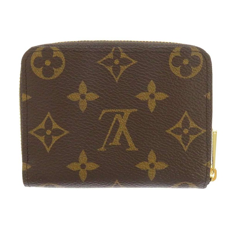 新品 ルイヴィトン コインケース モノグラム ジッピー・コインパース M60067 LOUIS VUITTON ブラウン