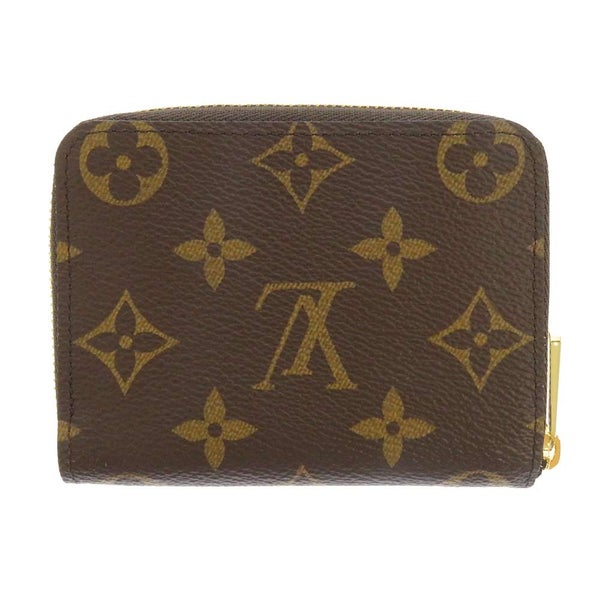 新品 ルイヴィトン コインケース モノグラム ジッピー・コインパース M60067 LOUIS VUITTON ブラウン