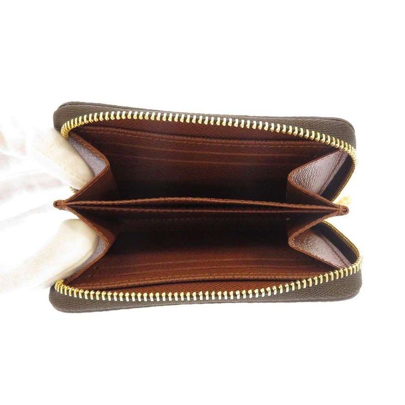 新品 ルイヴィトン コインケース モノグラム ジッピー・コインパース M60067 LOUIS VUITTON ブラウン